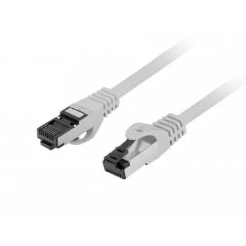 Patchcord cat.8.1 S/FTP CU 5m fluke passed sivá