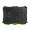 Esperanza EGC110 Xalok herná RGB chladiaca podložka pod notebook 17" (43,2 cm), 800 ot./min, čierna