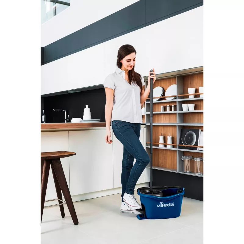 Mop na podlahu VILEDA TurEasyWring & Clean Box 167756 s vedrom a žmýkačom