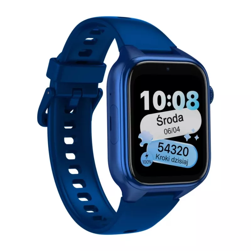 Smartwatch Stelio Junior 4G ST-SWJ101-NB – 4G detské hodinky, tmavomodré