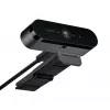 Logitech BRIO 4K Ultra HD Pro webkamera 960-001106, 4096x2160, HDR, RightLight 3, 5-násobný digitálny zoom, automatické ostrenie, USB 3.0 (USB-C), čierna