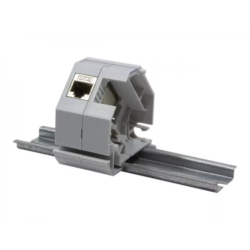 Logilink | DIN lištový adaptér pre 1x RJ45 Keystone modul | MP0053