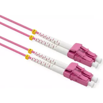 VALUE optický kábel 50/125µm OM4 - LC/LC - konektory s nízkym útlmom - fialová - 7 m