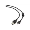 Gembird 1,8 m USB 2.0 A/mini-USB 1,8 m USB A Mini-USB B čierny (CCF-USB2-AM5P-6)
