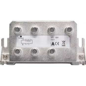 Triax VFC 1061 - rozbočovač káblov - 75 Ohm - 5 - 1218 MHz - Type-F - 135 mm - 40 mm (343016)