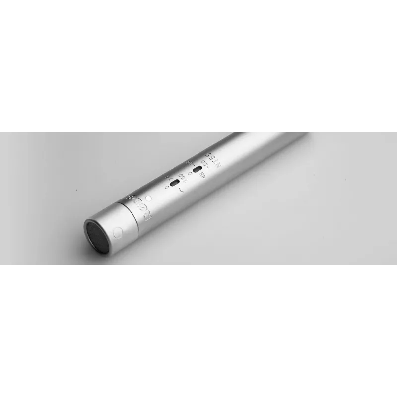 Scénický/výkonnostný mikrofón RØDE NT55, kardioida, káblový XLR-3, citlivosť -38 dB, 100 Ω, strieborný