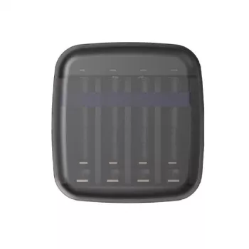 Nabíjačka batérií XTAR BC4 pre AA/AAA NiMH a Li-Ion, 4 sloty, DC/USB vstup, čierna