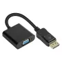 Adaptér DisplayPort samec na VGA samica, 1920*1200 @60Hz, pozlátené kontakty, cca 20cm, Good Conn (DP-AD11)
