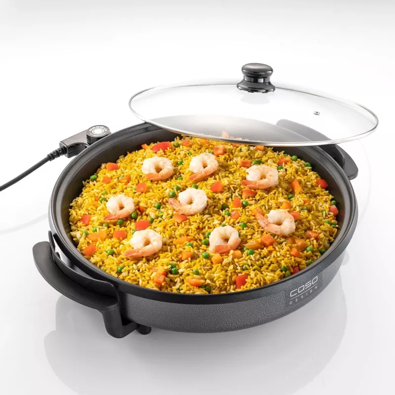 Caso Professional Party Pan | 1500 W | počet programov 1 | sivá