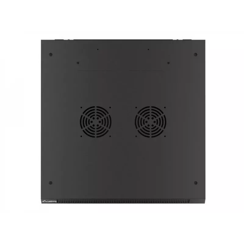 Nástenný rack LANBERG WF01-6618-10B, 18U, 600×600×907 mm, čierny, 60 kg
