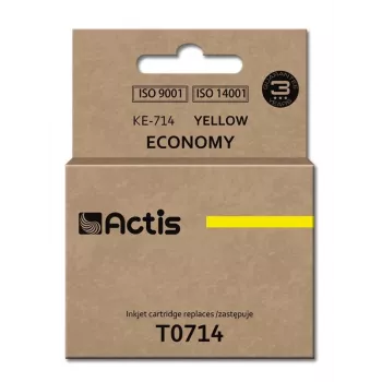Actis KE-714 atrament (náhrada za Epson T0714, T0894, T1004; Standard; 13,5 ml; žltý)