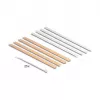 DeLOCK 67057 19 inch D-typ patchpanel so zaisťovačom káblov, 32 portov, čierny