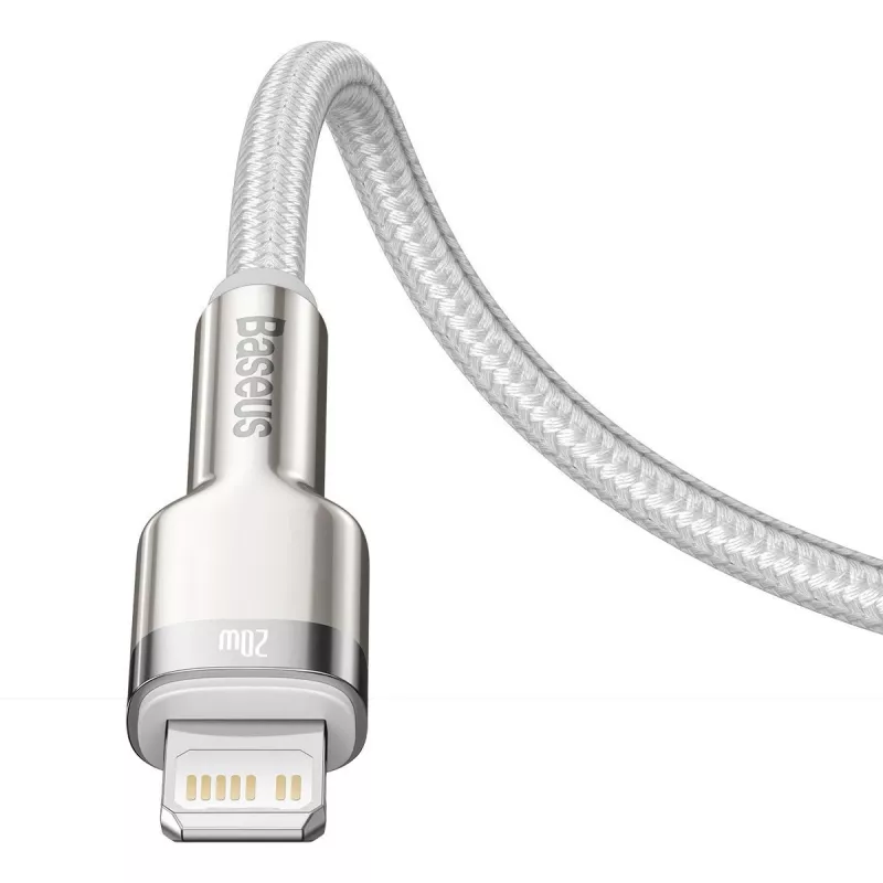 Kábel Baseus Cafule 2m Lightning na USB C rýchle nabíjanie prenos dát