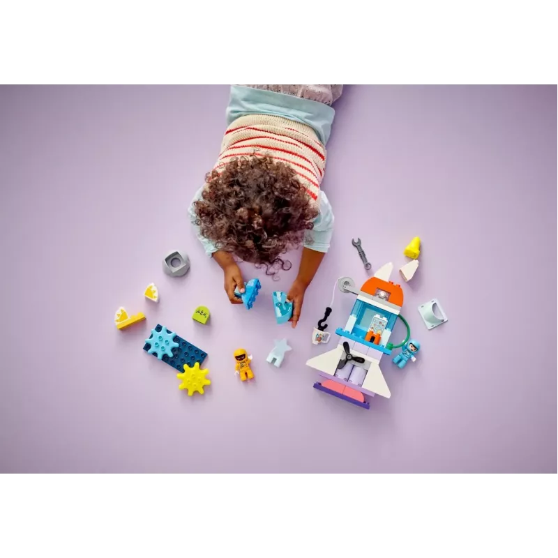 LEGO DUPLO 3in1 Space Shuttle Adventure raketová hračka 10422