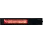 Infračervený ohrievač SUNRED RDS-15W-B Fortuna Wall 1500 W, čierny, IP55, nástenný