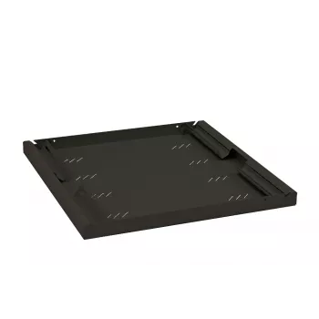 19-palcová polica Triton RAB-UP-550-A4 1U 550 mm 80 kg plast čierna
