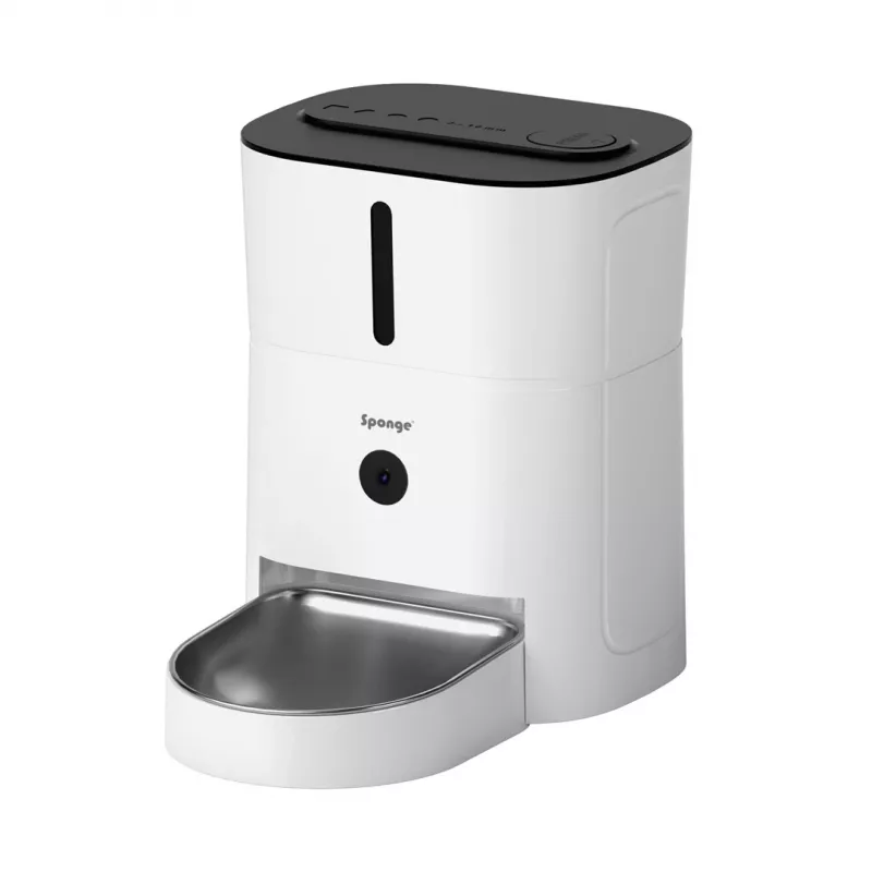 Inteligentný dávkovač krmiva pre domáce zvieratá s kamerou Sponge SPONGE Pet Feeder Smart Camera
