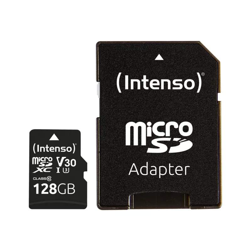 Pamäťová karta MICRO SDXC 128GB C10/W/ADAPTER 3433491 INTENSO