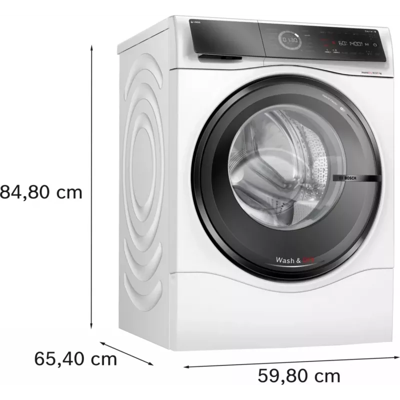 Bosch WNC254A0SN práčka so sušičkou 10,5 kg / 6 kg 1400 ot/min