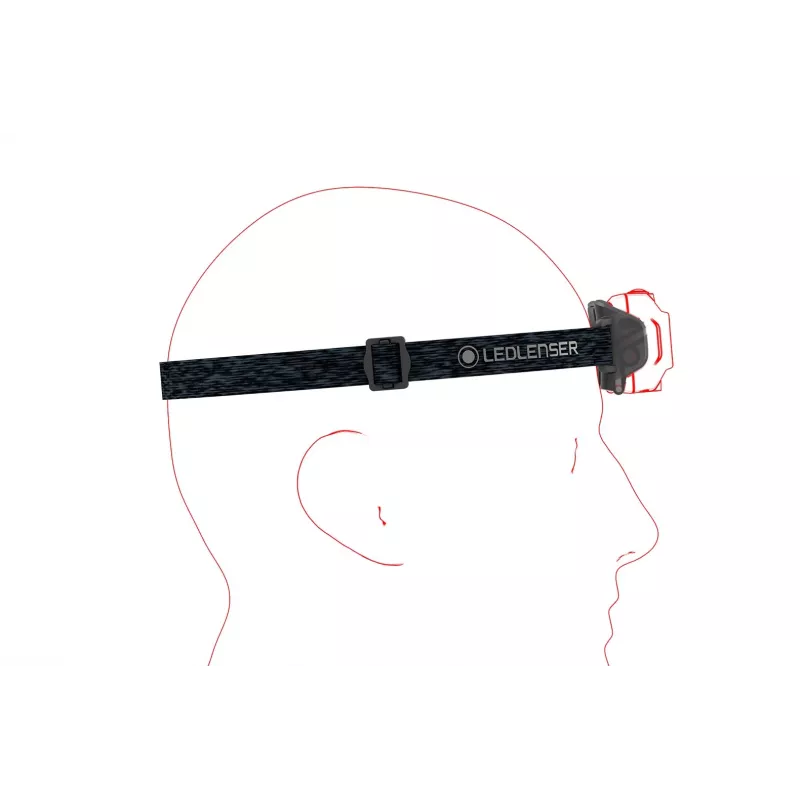 Čelová lampa Ledlenser HF4R Core čierna LED IP68 20 lm