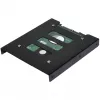 Montážny rám ultron Interný 1x2.5 SSD/HDD kov čierny (377213)