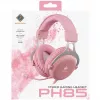 Deltaco GAM-030-P slúchadlá a headset káblové s čelenkou herné USB Type-A ružová (GAM-030-P)