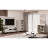 KAMARO 2D štíhla komoda, kašmírová farba