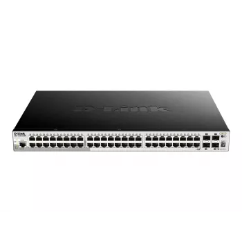 D-Link 52-portový Gigabit Stackable POE Smart Managed Switch vrátane 4 x 10G SFP+