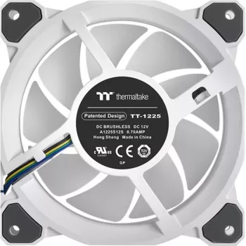 Thermaltake Riing Quad 12 ARGB Skriňový ventilátor 120 mm Biely
