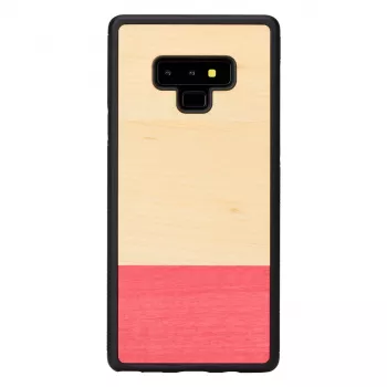 Puzdro na smartfón man and wood pre Galaxy Note 9 – čierne, dizajn v štýle blokových pruhov