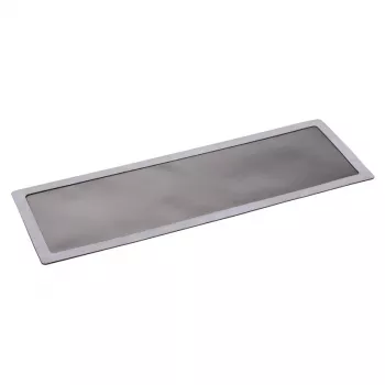 Protiprachový filter DEMCiflex 0324 — okrúhly filter, výška 120 mm, čierna/sivá