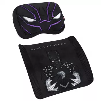 noblechairs Memory Foam súprava vankúšov - Black Panther Edition