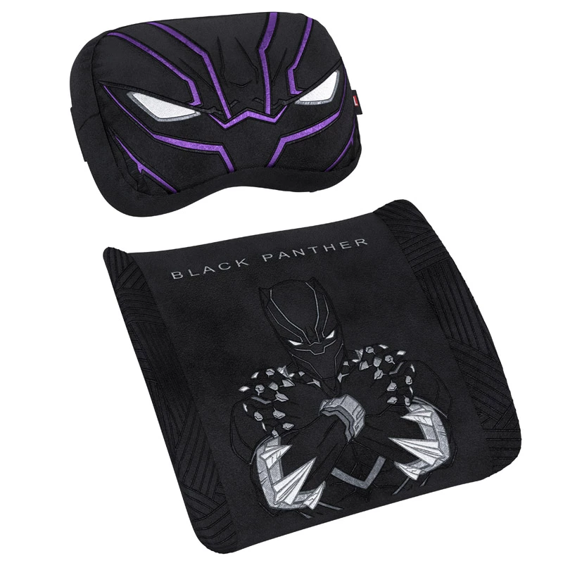 noblechairs Memory Foam súprava vankúšov - Black Panther Edition