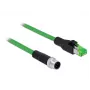 Sieťový kábel DeLOCK 85438 RJ45 Ethernet Cat6 2m čierny