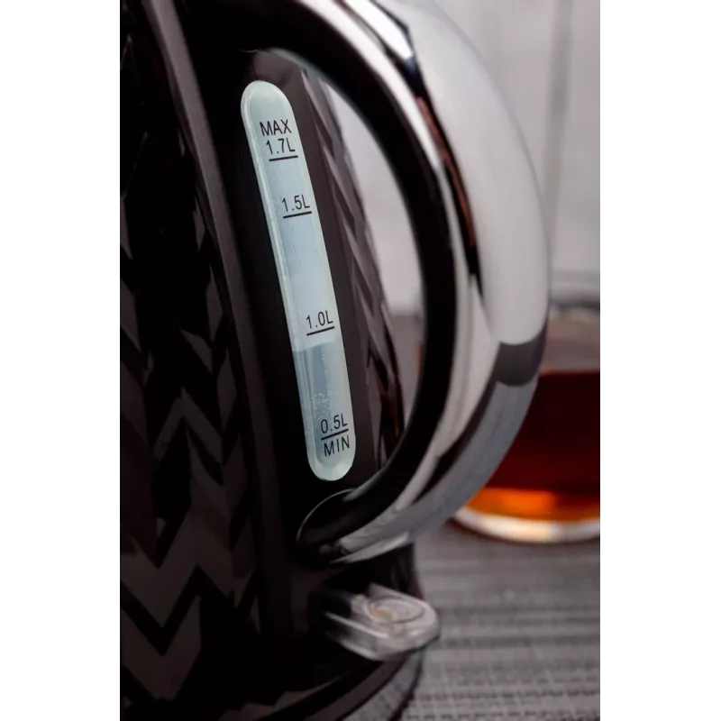 ELDOM NELA kanvica, 1,7 l objem, 2000 W výkon, čierna