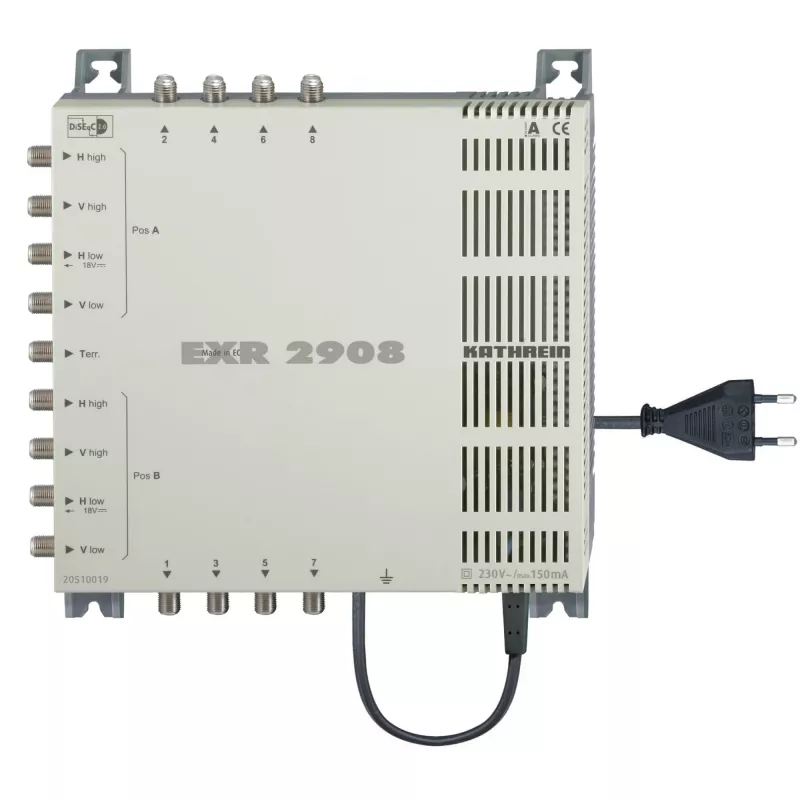 Kathrein EXR 2908 satelitný multiprepínač