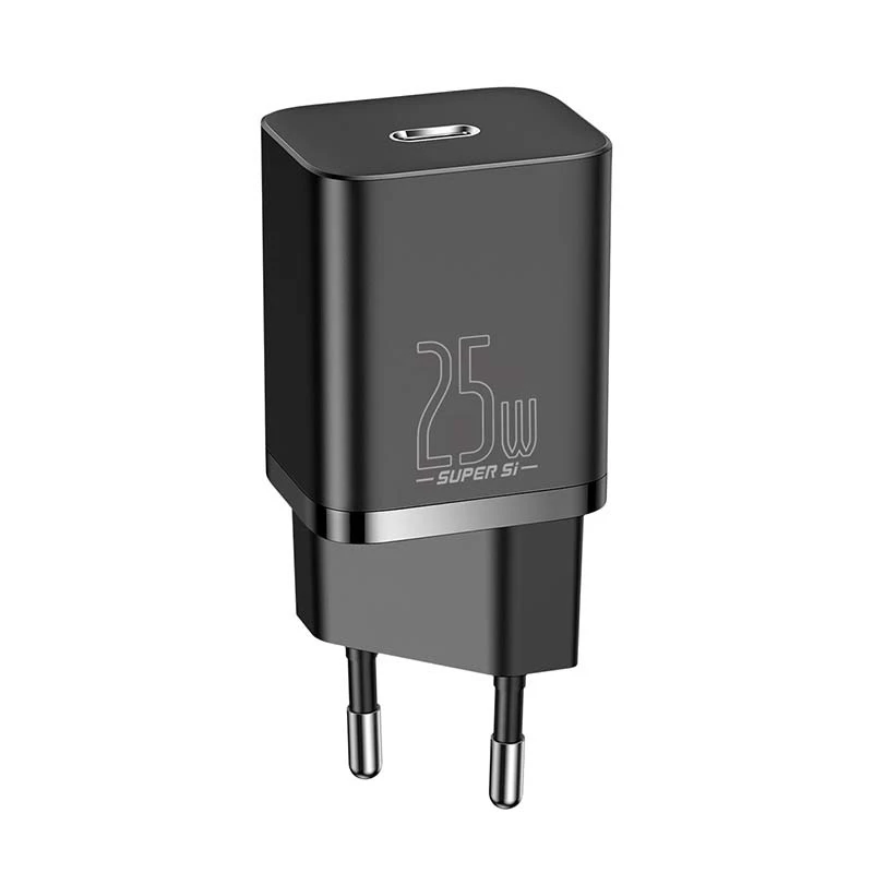 Baseus Super Si Quick Charger 1C 25W (čierna)