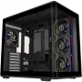 Elite 600 ARGB, skriňa tower čierna, 2x tvrdené sklo