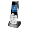 Grandstream Networks WP822 IP telefón čierny, strieborný 2 linky LCD Wi-Fi