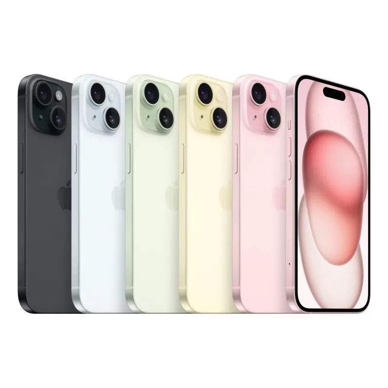 Repasovaný smartfón RENEWED iPhone 15 – 128 GB, 6,1 palca Super Retina XDR, A16, 5G, čierny, IP68