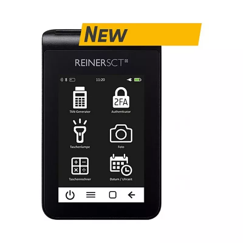 ReinerSCT tanJack deluxe Čítačka kariet generátor TAN, čierna, USB Type-C