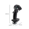 Prídavná rukoväť Flightstick Thrustmaster Sol-R 3 AVA, čierna, USB Type-C, analógový/digitálny, PC, 75×115×200 mm