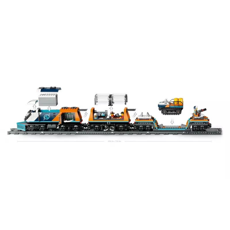 LEGO CITY 60470 Prieskumný polárny expres - arktický vlak