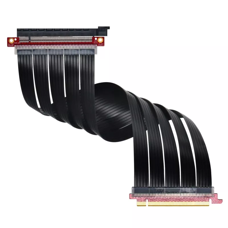 SilverStone SST-RC04B-400 riser kábel PCIe x16, PCIe 3.0, 40 cm, čierny