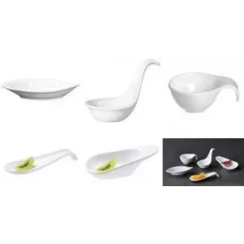 Porcelánová miska na dip ritzenhoff & breker GUSTO — vhodná do umývačky riadu, model 32550