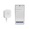 Senzor prítomnosti Tellur TLL331552 WiFi biely — bezdrôtový detektor prítomnosti, biely