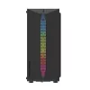 Darkflash DK151 LED počítačová skriňa (čierna) + 3 RGB ventilátory