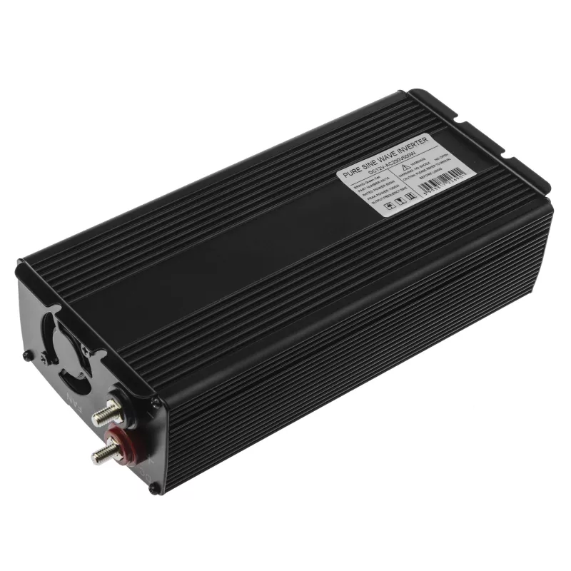 Automenič Green Cell INV16 500 W DC 12 V na AC 230 V, 50 Hz, USB konektor, aktívne chladenie, čierna