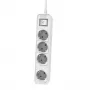 Predlžovací kábel Philips Phil-CHP2144W/60 1,5 m, 4 AC zásuvky, biela