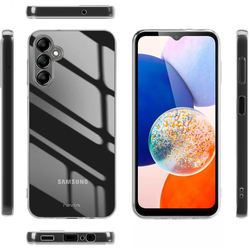 Nevox StyleShell Flex puzdro pre Samsung Galaxy A15 5G / A15 4G, TPU, priehľadné